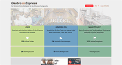 Desktop Screenshot of gastro-express.ch